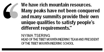Tibet gears up for new climbing season