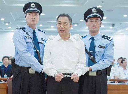 Bo Xilai sentenced to life behind bars
