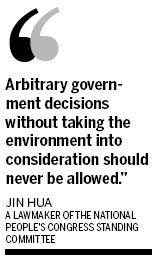 Draft requires environmental reviews of government policy