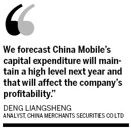 China Mobile faces most difficult financial phase