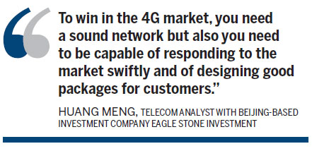 China Telecom rolls out 4G network