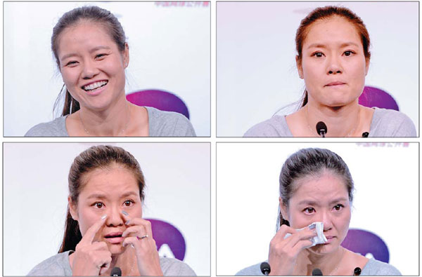 Teary eyed, Li Na retires from tennis