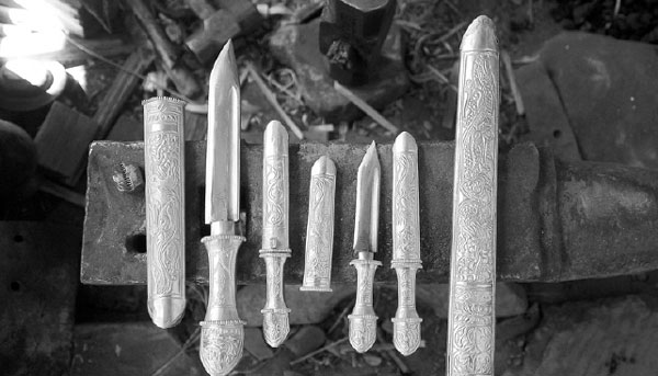 Ancient tradition of making knives still survives