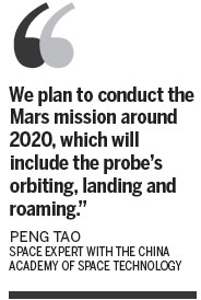 China looks toward Mars as rover model debuts