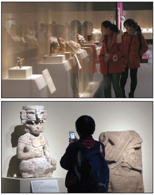 Mayan exhibition shows 'similarities' with Chinese