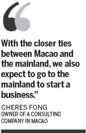 Tourism aids Macao's growth after its return to motherland