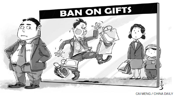 Saying 'no' to gifts will build clean government