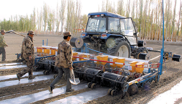 Xinjiang: Productivity versus pollution