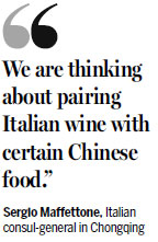 Italian vineyards see a glass that's half full in China