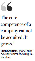 Zwilling stays at cutting edge of the kitchenware industry