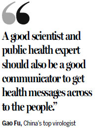 Science warrior takes lead in crucial fight against virus