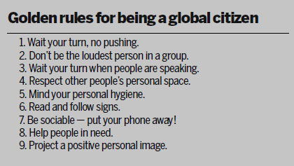 Guidebook aims to teach good behavior abroad