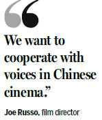 Marvel directors make major studio foray in Chinese mainland