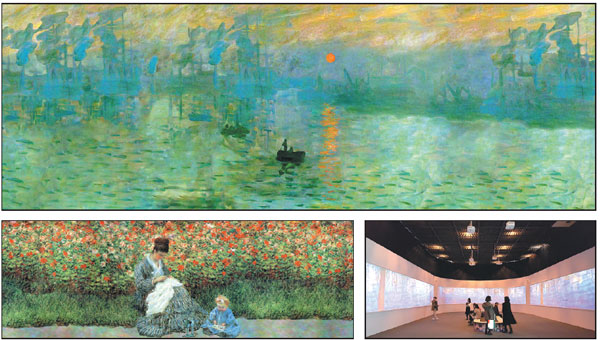 Monet makes deeper forays