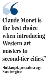 Monet makes deeper forays