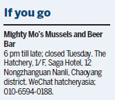 Green mussels today, surprises tomorrow