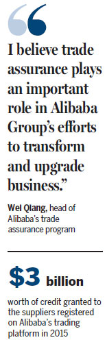Trade booms on Alibaba's assurance