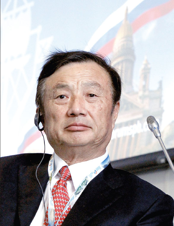 Huawei boss shares his recipe for success