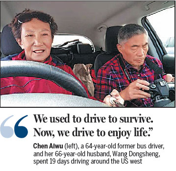 Couple prove age no barrier to globe-trotting