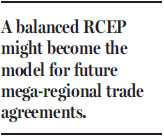 RCEP has to be more inclusive than TPP