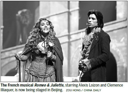 French musical based on Romeo and Juliet now in Beijing