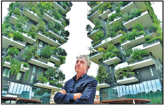 'Vertical forest' to help clear air