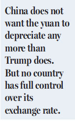 Trumping the yuan in a volatile world