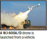 Stealth drone aim of missile designer
