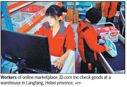 E-commerce giant JD plans shift into offline retail