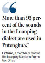 Putonghua push puts local dialect in spotlight