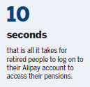 Blink and the elderly get their pensions easier