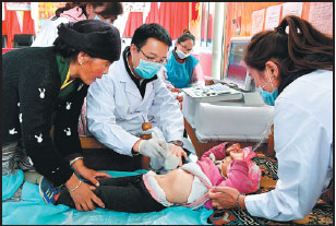 Tibet plan calls for control of parasitic worms