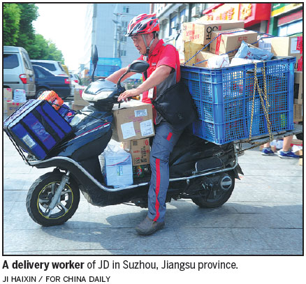 JD.com opens first unmanned sorting center
