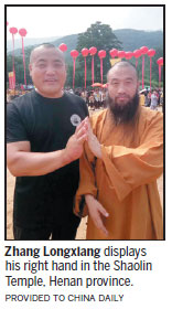 Iron Palm packs a punch in Shaolin Temple contest