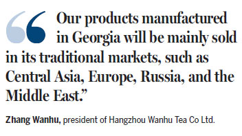 Growing tea culture in Georgia