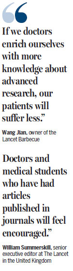 Lancet Restaurant Gives Medical Professionals Food For Thought