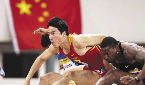 Liu runs year's best to take title