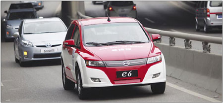 Slow start for BYD electric car sales