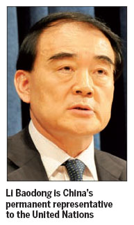 China's UN envoy: Syria 'at crossroads'