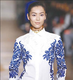 Supermodel Liu feels at home as a 'tomboy'