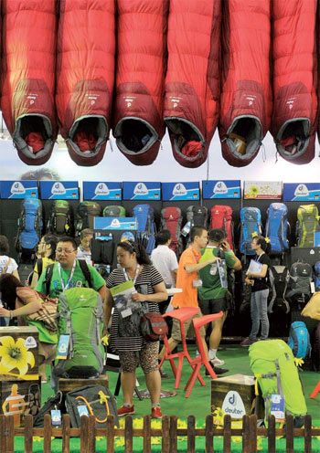 Sales of outdoor sporting products may surge
