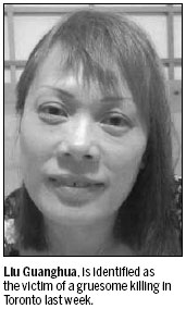 Body-parts victim is Chinese Canadian: authorities say
