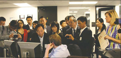 Chinese state firms' PR specialists visit US for image-building insights
