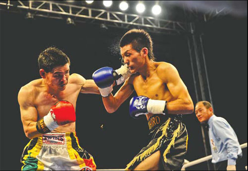 On screen, Chinese boxers fight for glory - and themselves