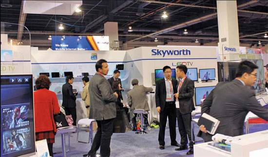 Chinese tech firms get noticed at CES