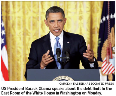 Obama, GOP clash over debt limit plan