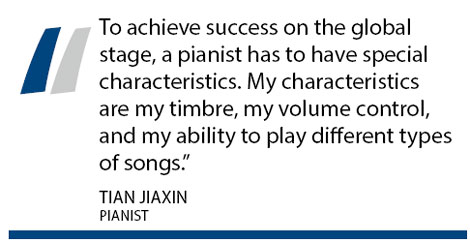 Young pianist leaving a mark and living the dream