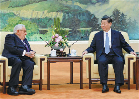 Xi in flurry of US meetings