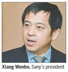 Sany makes case for suing Obama