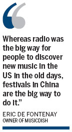 Rock music tunes up for smaller cities